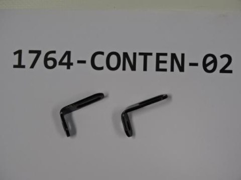 Uchwyty błotnika CONTEND FENDER BRIDGE L+R L:30.2 W:10.2 H:16.6 STAINLESS BLK (FOR MY20 CONTEND/DEFY SL DISC)