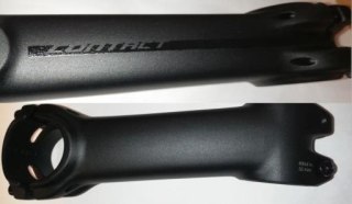 Wspornik kierownicy CONTACT 28.6X120(31.8) H40 -8D MATT B.BK W/BLK STL BOLT W/MY20 DECAL