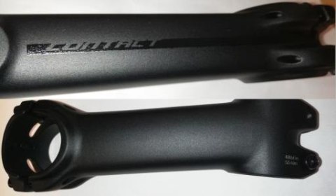 Wspornik kierownicy CONTACT 28.6X120(31.8) H40 -8D MATT B.BK W/BLK STL BOLT W/MY20 DECAL