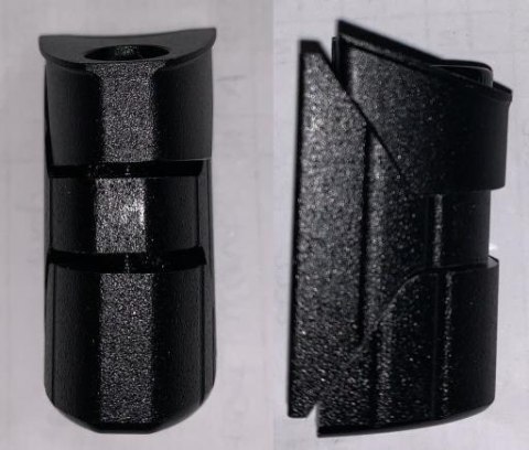 Zacisk siodła TCR ISC ANODIZED SAND BLK