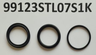 Części widelca MY23 CREST STL Oring/Xring set