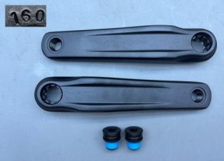 Mechanizm korbowy CK-747 ISIS ALLOY 160MM SAND BLACK W/SIDE FSA+e LOGO GREY W/ML054X2 BOLTS