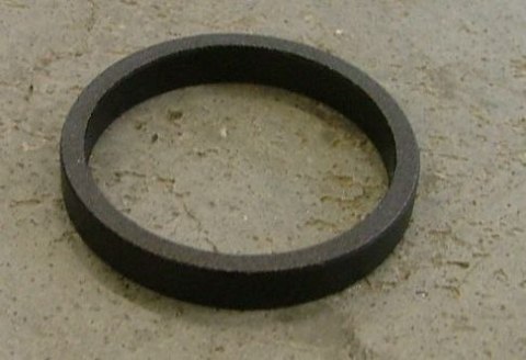 Podkładka sterów Ø34xØ28.7x5mm AL B.BLK