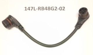 Przewód elektryczny Discharge Cable Range Extender To On Board Charge Port 48V Cable 185MM SG 2.0 System (HMI 2.0)