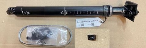 Sztyca JD-YS105-JL 30.9x559 200mm BLK W/Remote Internal 2000 HORIZONTAL LEVER
