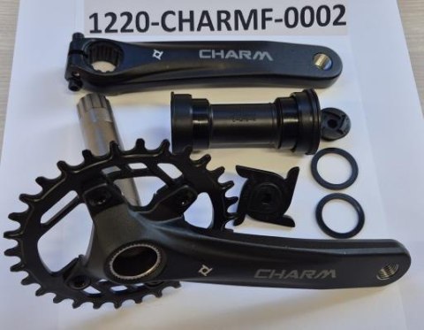 Tarcza mechanizmu CHARM-FD04S-TT-C-92 CL:55 10-Spd 30T 140MM W/BB PW-BB92/89.5 BLK