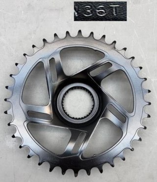 Tarcza mechanizmu WB661 36T 9/12Spd BLK (FSA)