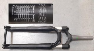 Widelec serw. Aluminiowy SXC2 32 AIR RL 27.5" 28.6 X40X245MM ST STEERER T80MM PM180 00D AL BLK(M)