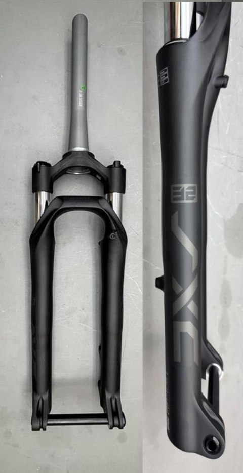 Widelec serw. Aluminiowy SXC3 32 MEDIUM SPRING W/LOCKOUT 27.5"28.6X40X245MM T80 MM PM180 00D BLK(M)