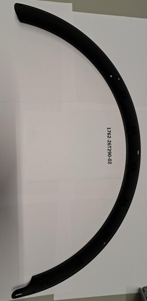 Błotnik tylny AL6061 REAR FENDER W:75MM R:395MM BLK MY26 TALON M TEMPT M