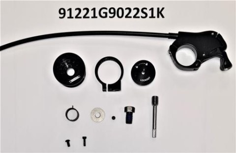 Części widelca MY21 CREST 34 Damper remote control set w/remote lever