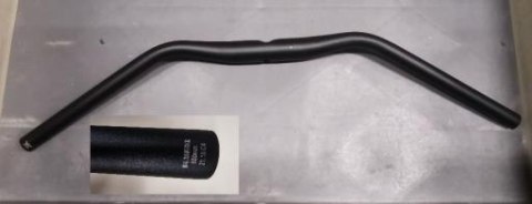 Kierownica NRA171GBTFOV DI2 31.8 660 ALLOY SAND BLACK BLACK W/O LOGO