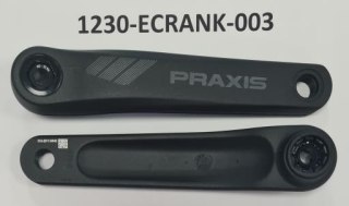 Mechanizm korbowy E- CRANK ARM 170MM W/DARK-GREY LOGO, 2D FORGE AL6000 W/BOLTS