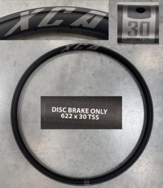 Obręcz aluminiowa XCA 2 29X28H W:30MM H:21MM TUBELESS READY BLK