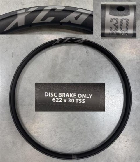 Obręcz aluminiowa XCA 2 29X28H W:30MM H:21MM TUBELESS READY BLK