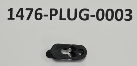 Osłonka przeciwkurzowa Internal Cable Routing Port Plug/Cover 3 hole 2X4.2mm/1X5.2mm