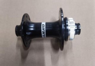 Piasta przednia LV3DBF 24HX100/Ø12mm BLK DB CL WO/Thru Axle W/MY23 GIANT LOGO