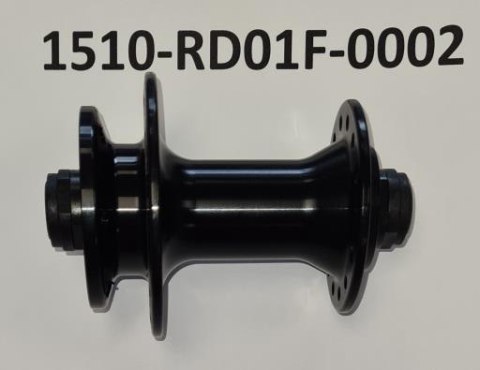 Piasta przednia RD01F 28HX100MM/Ø12mm BLK 6-BOLT WO/Thru Axle