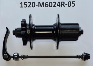 Piasta tylna M6024-R 14G 32H 135/Ø5mm W/BLK QR HQA11 L=155MM