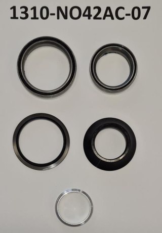 Stery FSA NO.42/ACB-A 1-1/8" 1.5" MR121,MR127/H6088/2081A W/TOP CAP H2490 9MM BLK for 42/52mm Head Tubes