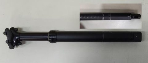 Sztyca DP211A ALLOY 30.9X365 T75MM BLK WO/Remote