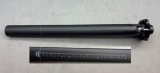 Sztyca G23SP2 D-fuse 25.4×30.4×L350 Caron Smoke Matte (Laser Engraved)