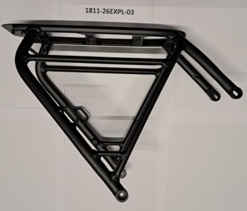 Bagażnik MIK HD ALLOY REAR CARRIER BLK MY26 EXPLORE E+ DD L/XL, STA L