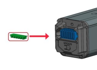 Części elektryczne e-Bike RUBBER BATTERY BLOCK 32X10X5.7MM FOR INTERGRATED-BATTERY