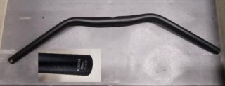 Kierownica NRA171BTFOV 31.8 660 RISER:7 BACK SWEEP:30D BLK WO/LOGO