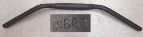 Kierownica NRA171GBTFOV 31.8 W:660 R:25MM SWEEP:30 ALLOY BLK W/O LOGO