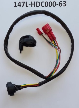 Przewód elektryczny ON BOARD CHARGE/DISCHARGE CABLE TO CHARGER&R.E./7 PIN/BLACK ALUMINUM HANDLE/JST 03R/CABLE 650MM/G-SYSTEM /MY