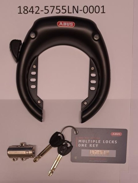 Zabezpieczenie 5755LNR SHIELD XPLUS NR OE W/Battery Lock BLK 2 KEYS BLO GIA IT1 M XPLUS CYLINDER