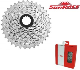 Kaseta 7s 11-28T SUNRACE CSM637AS, BOX